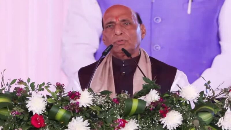 चार सालों में किए धुआंधार काम,सीएम धामी धाकड़ भी धुरंदर भीःराजनाथ सिंह