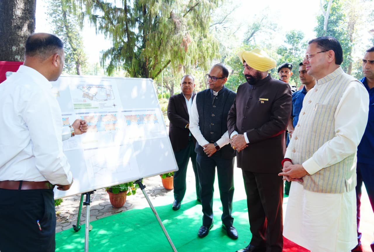 लोक भवन में बहुउद्देशीय भवनों का शिलान्यास, एक ही परिसर में मिलेंगी समेकित सुविधाएं