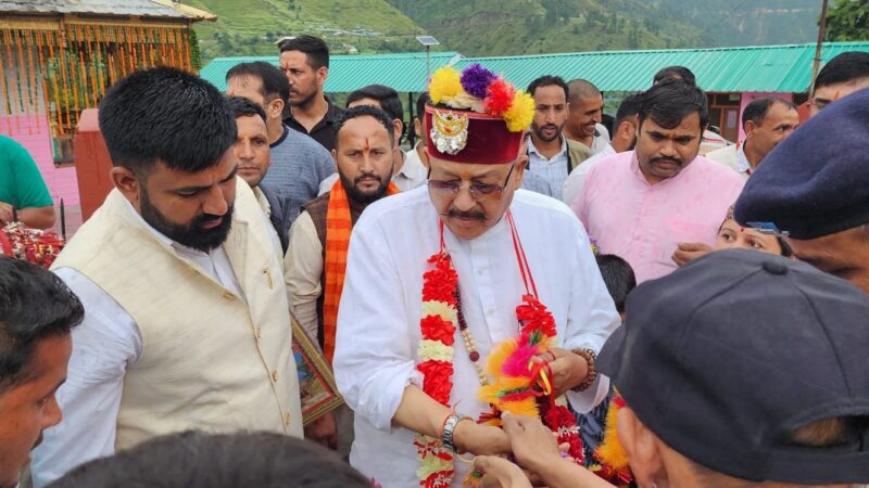 पर्यटन मंत्री महाराज ने किया राजकीय जागड़ा मेले का शुभारंभ