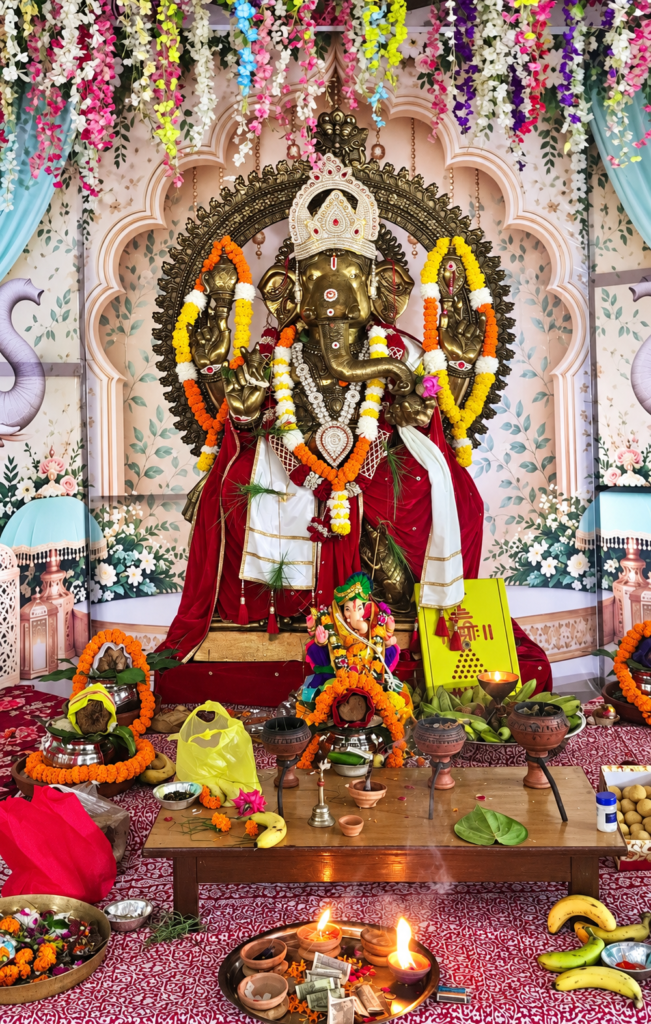 रायपुर के लक्ष्मी नारायण मंदिर में विराजे बप्पा, 2.5 क्विंटल की प्रतिमा बनी उत्सव का आकर्षण