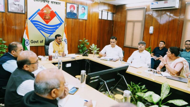 मुख्य सचिव ने ली कुम्भ मेला की तैयारियों के सम्बन्ध में बैठक