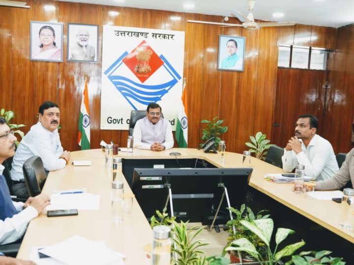 निजी विश्वविद्यालयों में नर्सिंग पाठ्यक्रमों के संचालन को लेकर हुई उच्च अधिकार प्राप्त समिति की बैठक
